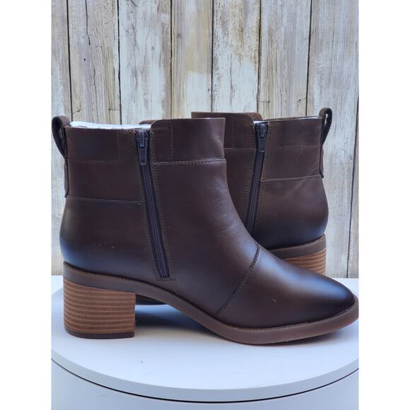 Clarks Women's Collection Lileigh Charm Boots - Size 8.5 W - Picture 7 of 10